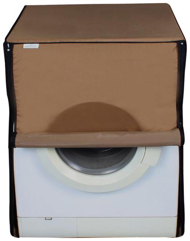 

Lithara Beige colored washing machine cover for BPL BFAFL75WX1 front load 7 5kg