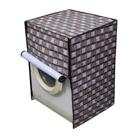 Lithara Coffee Printed Covers for Bosch WAK24168IN 7Kg Fully Automatic Front Loading Washing Machine