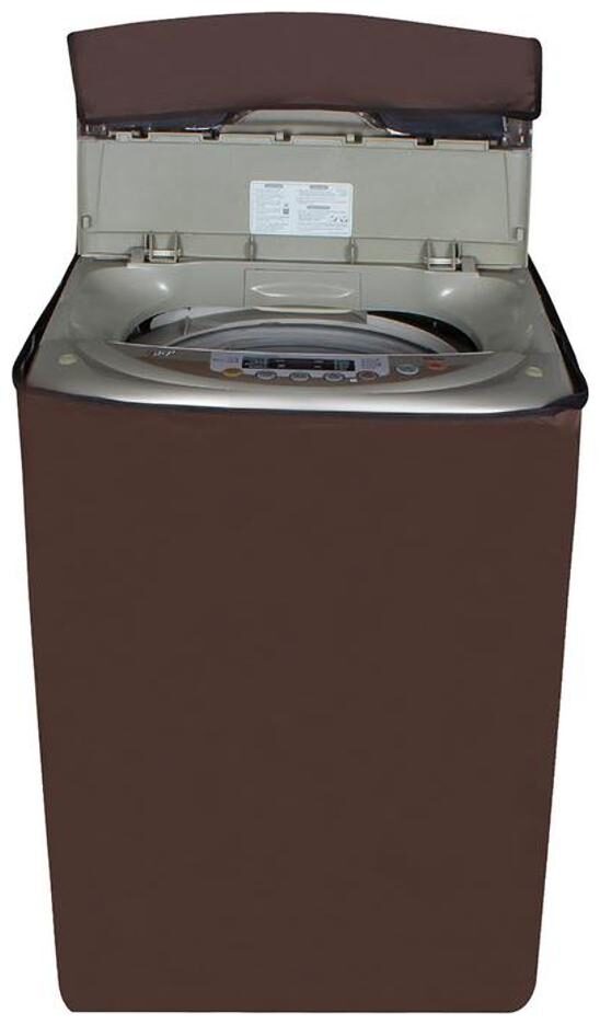 

Lithara Coffee colored washing machine cover for Mitashi WMFA580K100 fully automatic 5 8kg