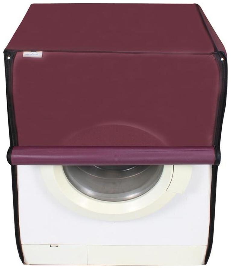 

Lithara Maroon colored washing machine cover for IFB Diva Aqua SX front load 6kg