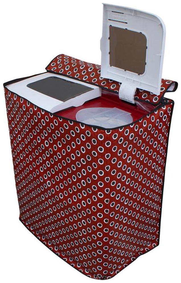 

Lithara Multicolor Washing Machine Cover for Panasonic NA-W70G2RRB Semi Automatic 7kg