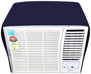 Lithara navyblue waterproof and dustproof window ac cover for Micromax ACW18ED3CS01WHI AC 1.5 Ton 3 Star Rating