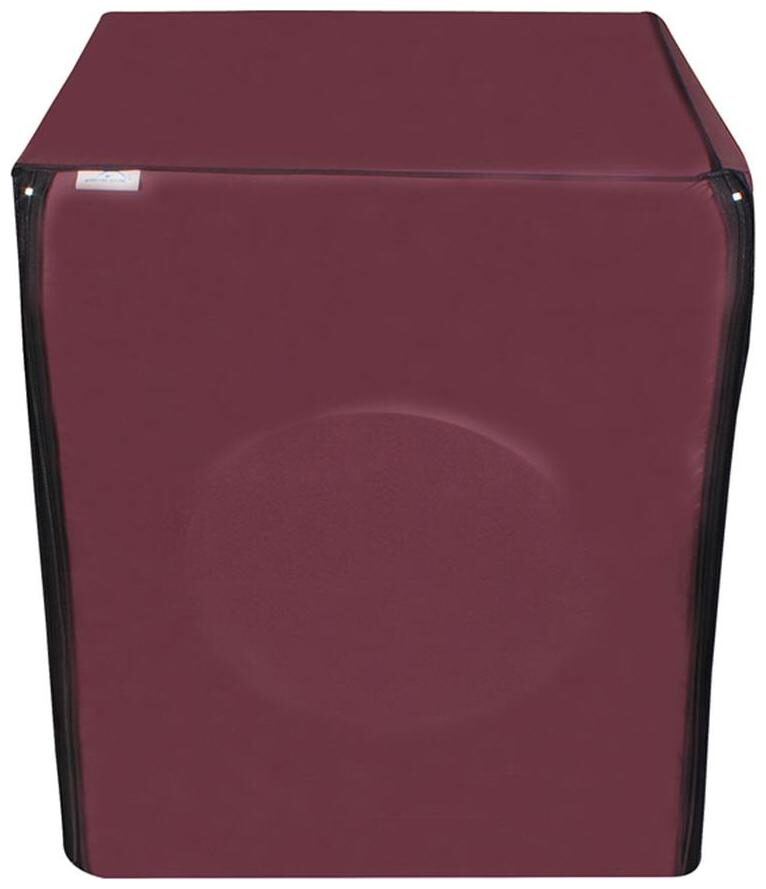 

Lithara Maroon Colored Washing Machine Cover for Front Load 8 to 8 5kg