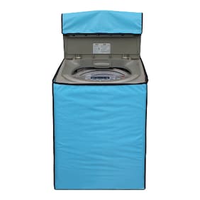 Lithara Sky Blue Covers for Samsung WA62K4000HD 6.2Kg Fully Automatic Top Loading Washing Machine