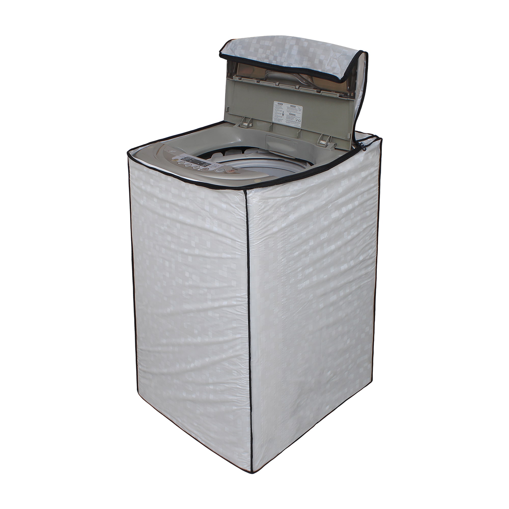 

Lithara Washing Machine Cover for LG T7567TEDLH Fully-automatic Top-loading 6 5 kg Color Off White
