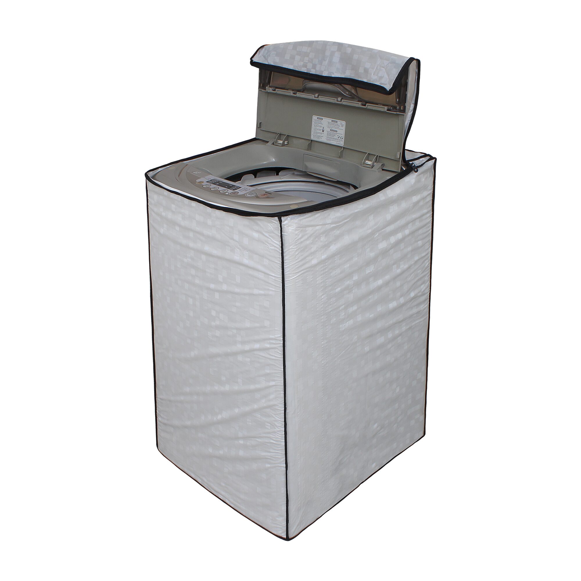 

Lithara Washing Machine Cover for LG 7 kg Fully-Automatic Top Loading T8067NEDLR Color Off White