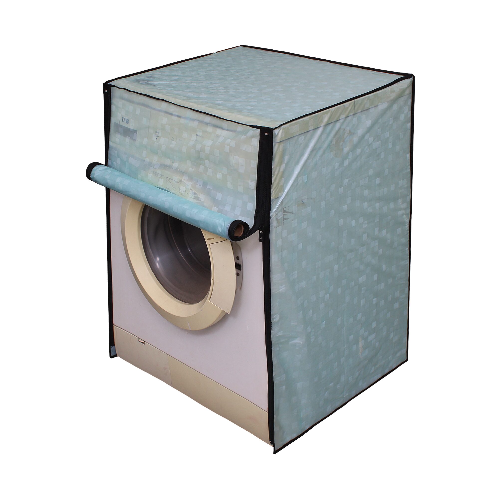 

Lithara Washing Machine Cover for LG FH296EDL23 7Kg Fully Automatic Front Loading Color Sky Blue