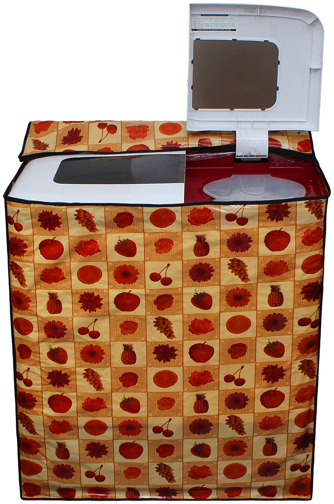 

Lithara Waterproof Washing Machine Cover for Semi-Automatic Top Load Whirlpool SuperbAtom70S 7 kg