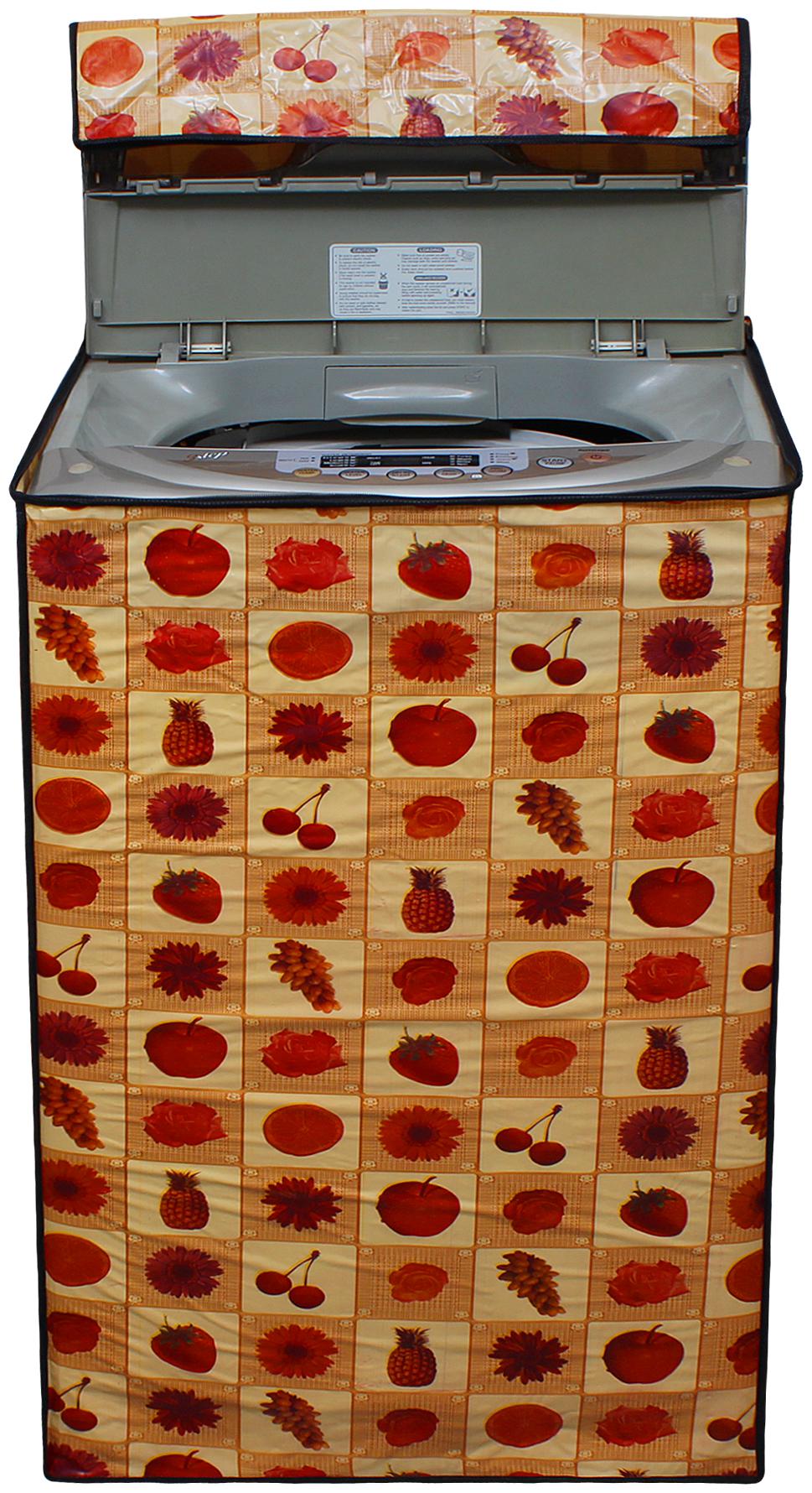 

Lithara Waterproof And Dustproof Washing Machine Cover for Samsung 6 kg Fully-Automatic Top Loading(WA80E5XEC)