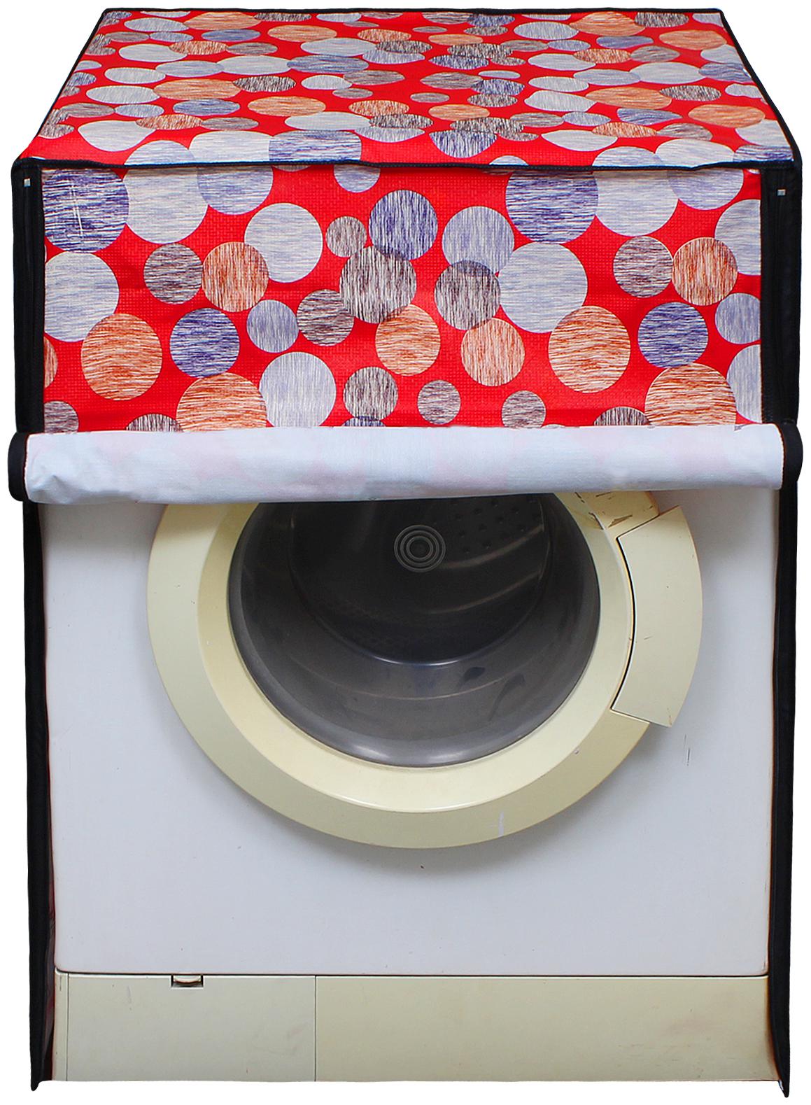 

Lithara Waterproof Washing Machine Cover for Fully-Automatic Front Load IFB SenatorSmartTouch 8 kg