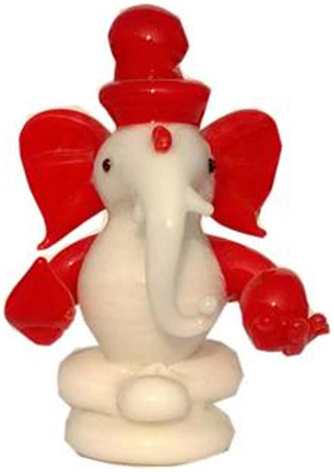 

Little Ganesha With Laddoo crystal-62