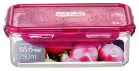 

Lock Lock 750 ml Transparent Plastic Container Set - Set of 1