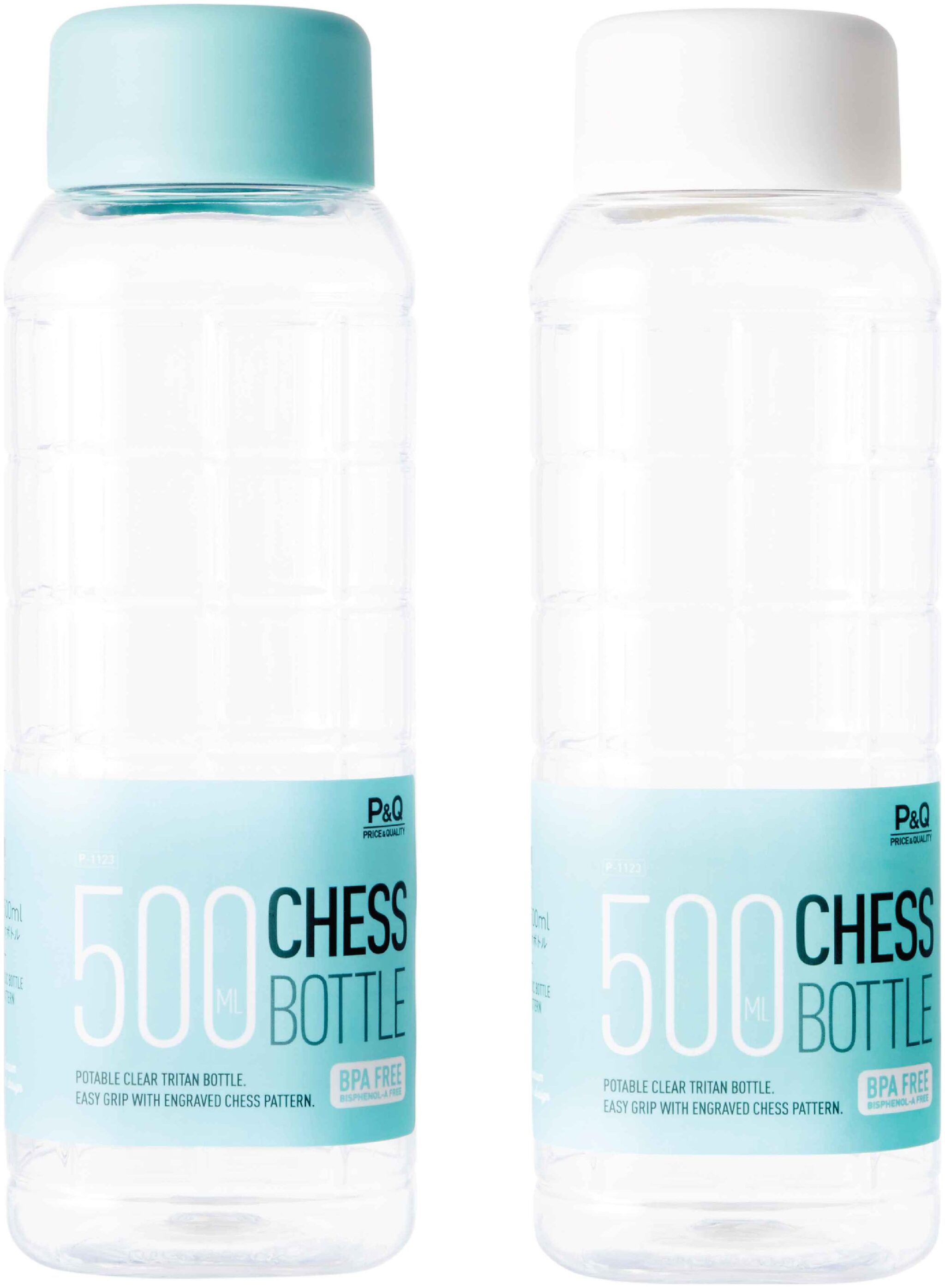 

Lock Lock Plastic Assorted Water Bottle ( 500 ml Set of 2 )