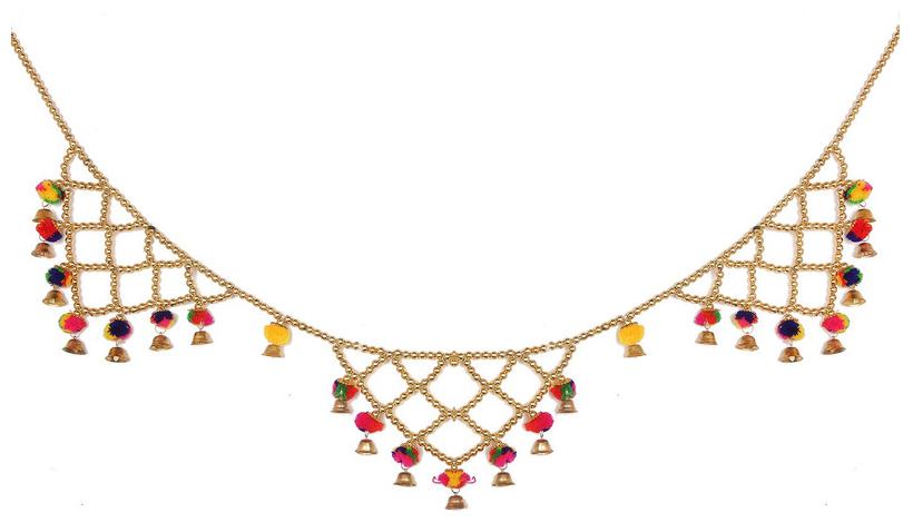 

LOF Bell Door Hanging Toran Diwali Gift 3 5 ft