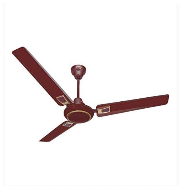 

Longway Star Deco DLX 1200 MM 1200 mm Economy Ceiling Fan ( Brown Pack of 1 )