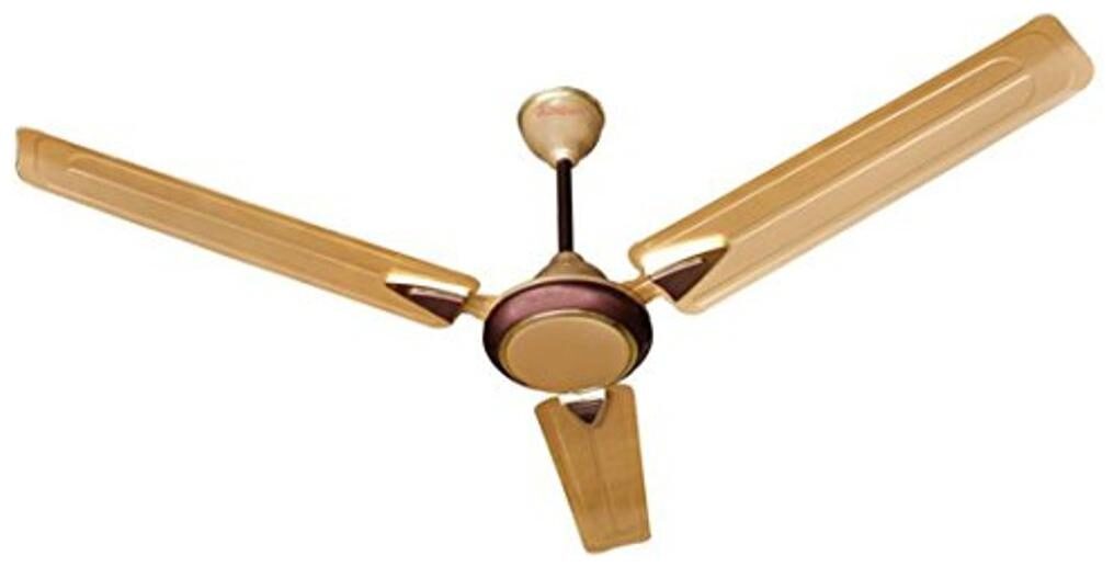 

Longway Starlite-1 1200 MM 1200 mm Economy Ceiling Fan ( Golden Pack of 1 )