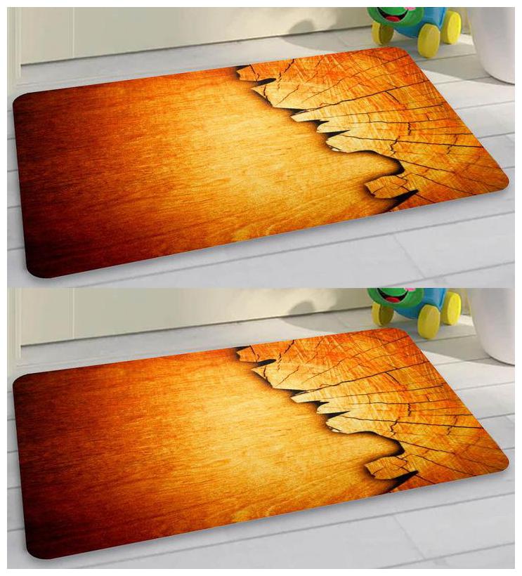 

Loomantha Anti-Skid Velvet Door Mats Pack Of 2