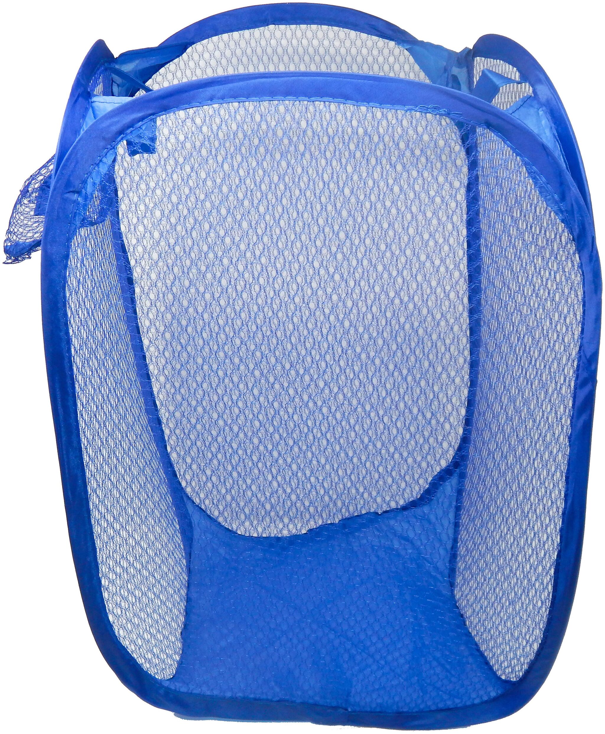 

LOOMANTHA Nylon Blue Laundry Basket ( Set of 1 )