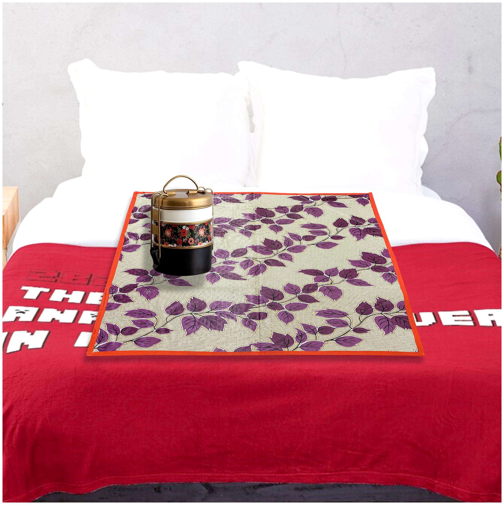 

Loomantha Printed Waterproof And Oilproof Bed Server Or Food Mat -Pack Of 1