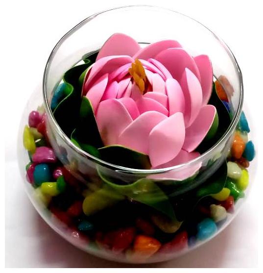 

Lotus Flower Vase for Home Decor with Flowers