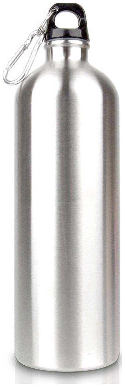 

Lovato Aluminium Silver Water Bottle ( 750 ml Set of 1 )
