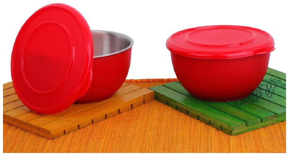 

Lovato Micro Stainless Steel Bowl Set (Multicolor Pack of 2) 17cm