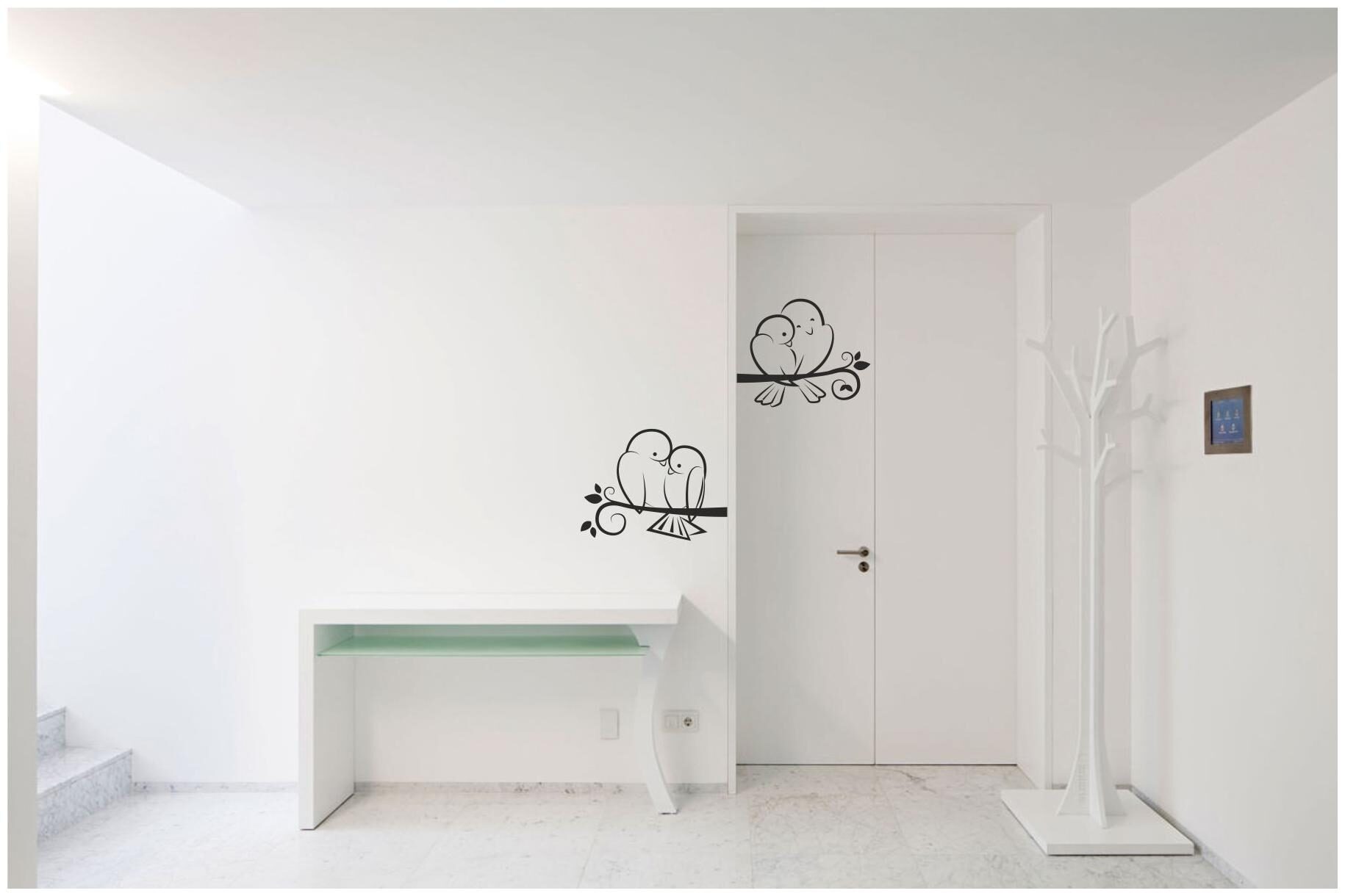 

Rawpockets Wall Stickers Love Birds