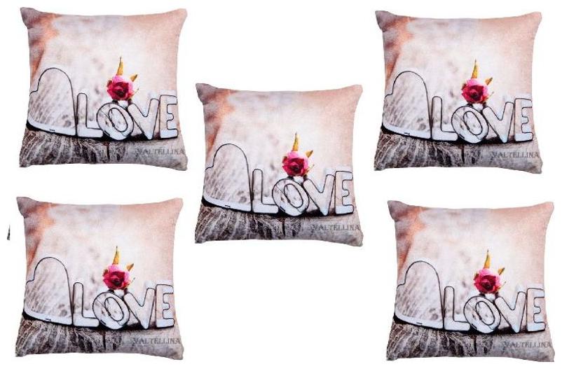 

Welhouse India Abstract Satin White Cushion Cover ( Regular Pack of 5 )