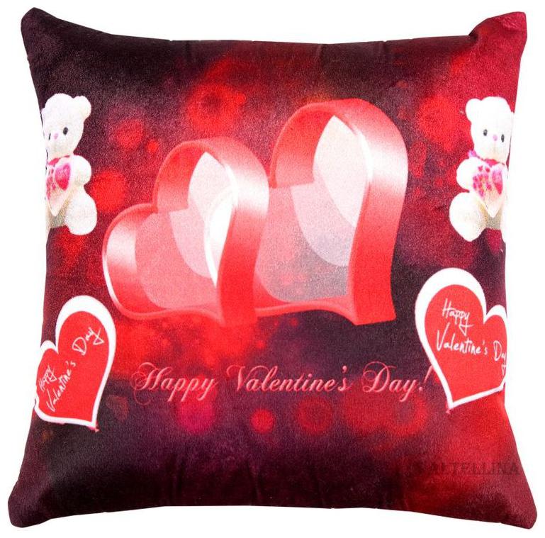 

Valtellina Abstract Satin Red Cushion Cover ( Regular Pack of 1 )