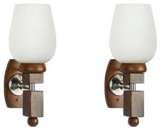 

Luck n Tuk Glass Wall Lamp -Set of 2