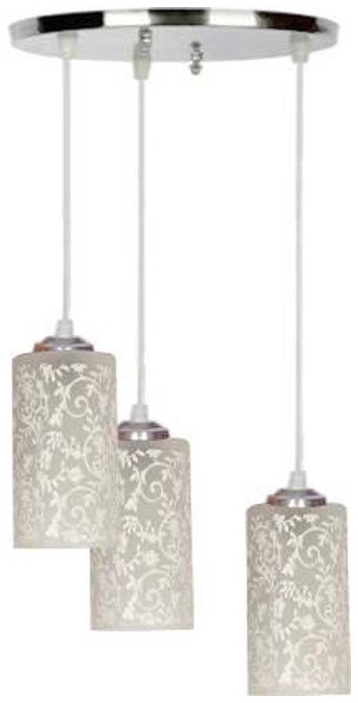 

Luck N Tuk New Decoartive Glass Pendant Lamp And Light- Set Of 1