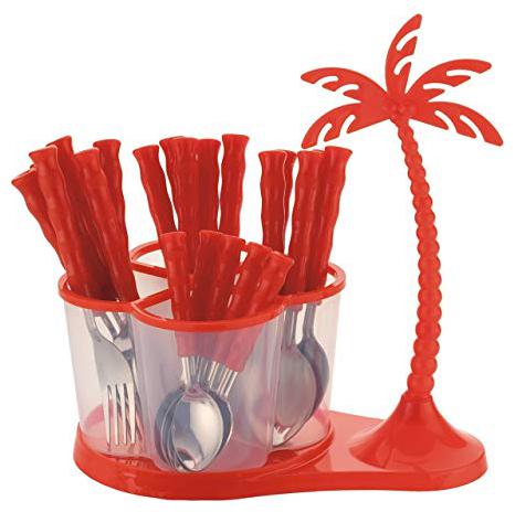 

Lucky Box Cutlery Set For Dining Cutlery Set With stand For Kitchen