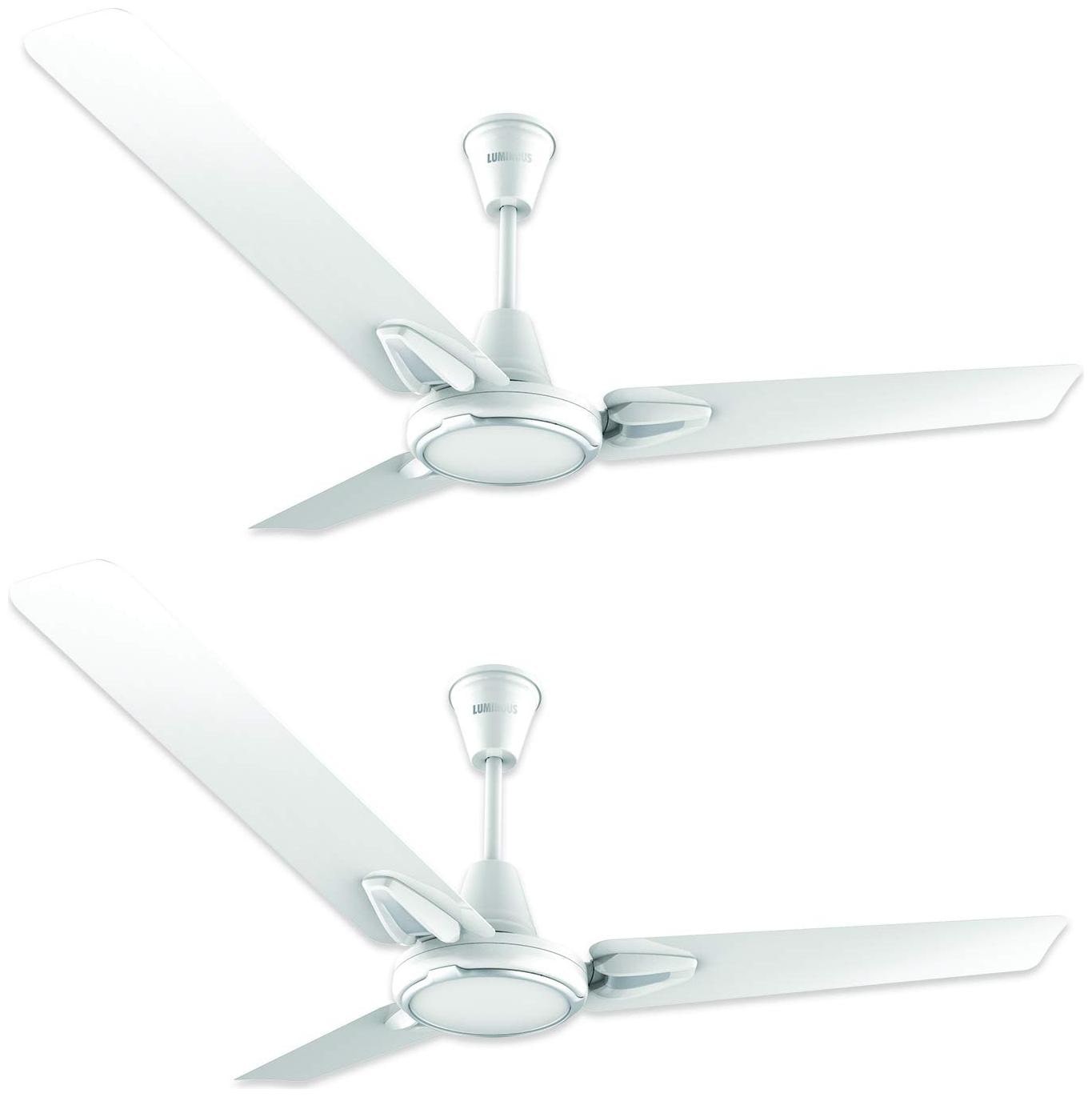 

Luminous 1200 mm Jetta Ceiling Fan Mint White (Pack of 2)