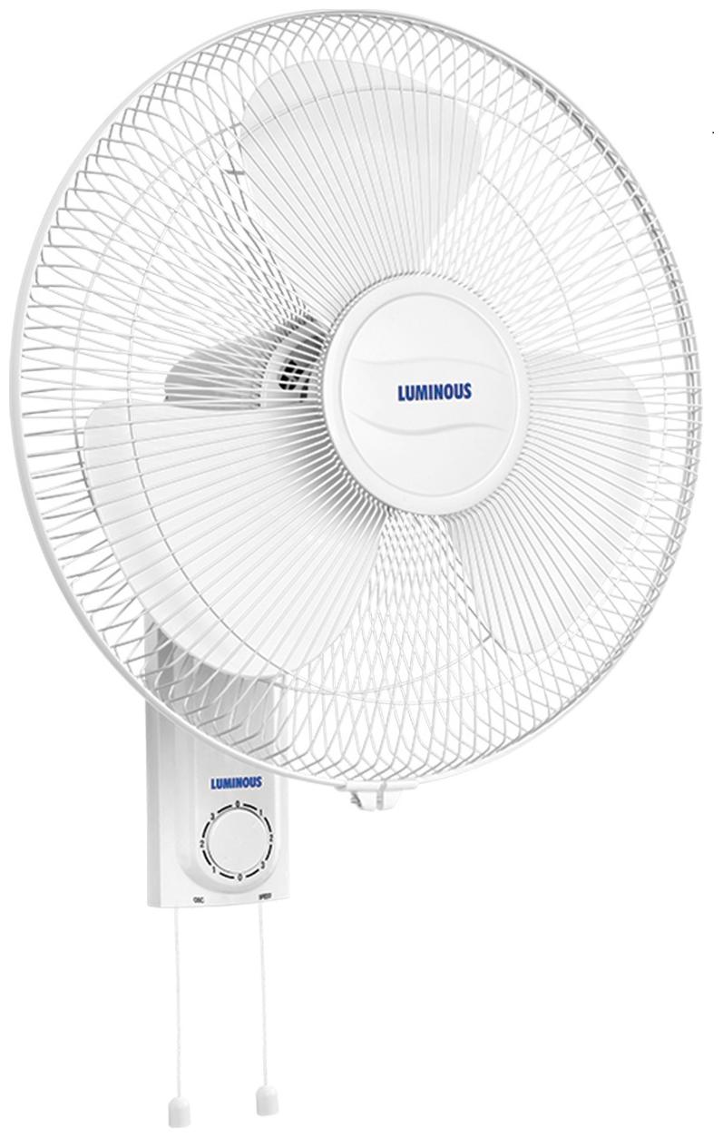 

Luminous 400Mm Luminous Fanfare Wall Fan White