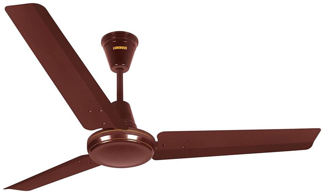 

Luminous HiAir Classic 1200 mm Decorative Ceiling Fan ( Cedar brown Pack of 1 )