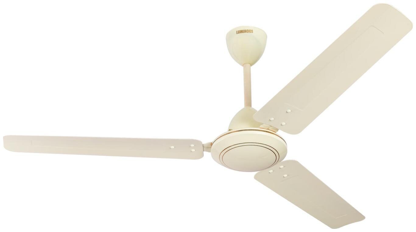 

Luminous Morpheus 1200 mm Standard Ceiling Fan ( Ivory Pack of 1 )