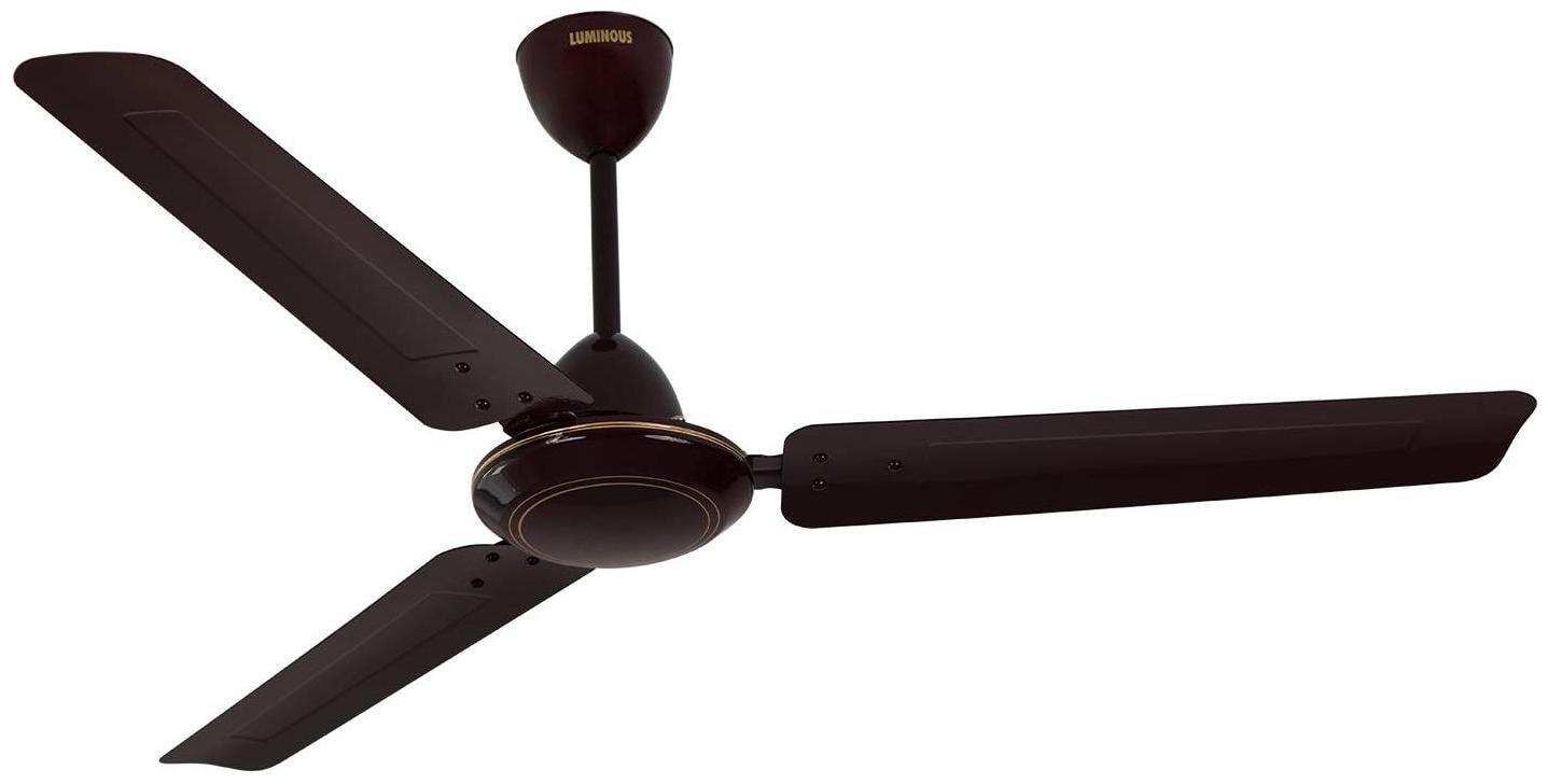 

Luminous Morpheus 1200 mm Standard Ceiling Fan ( Brown Pack of 1 )