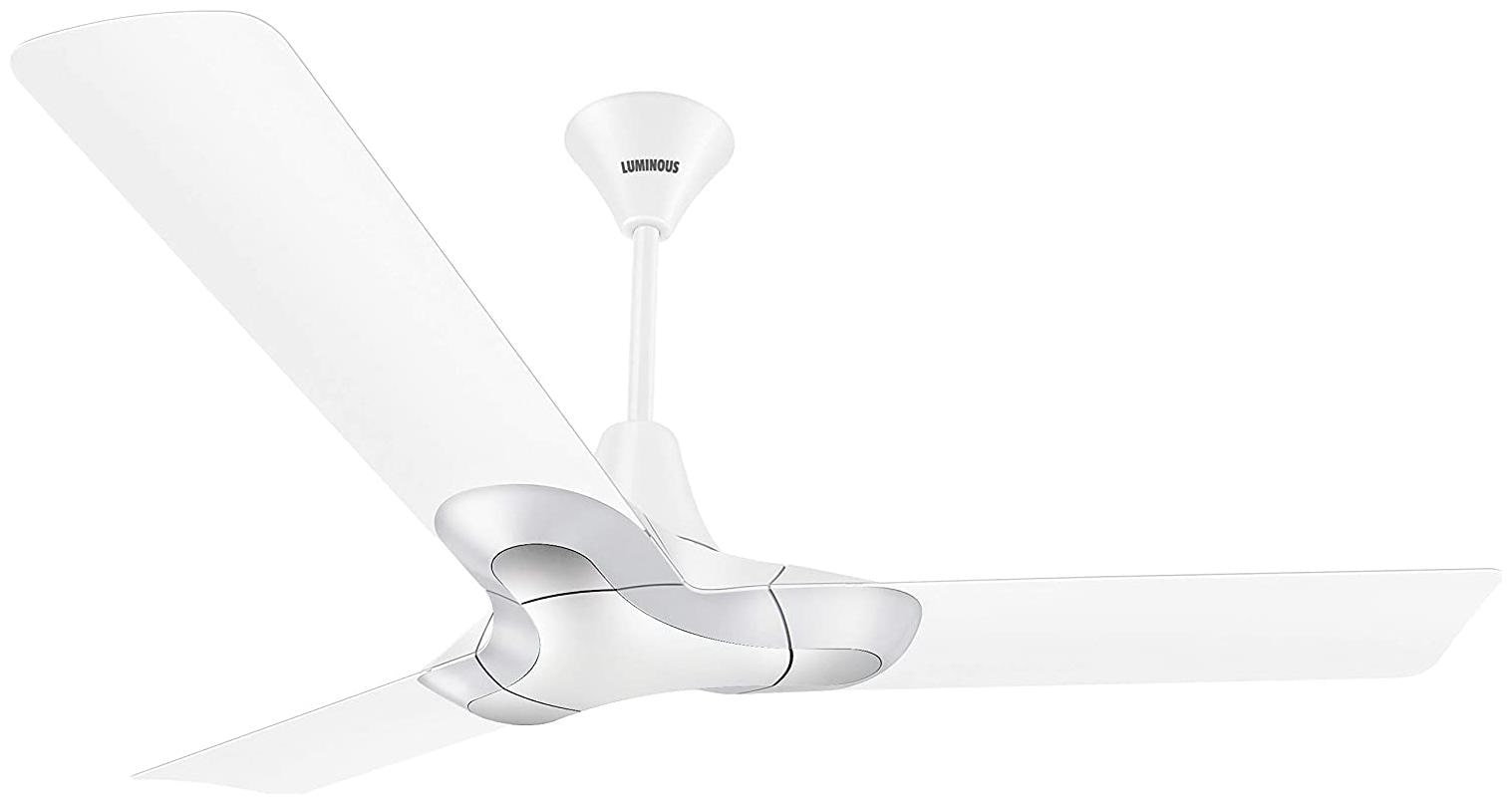 

Luminous New York Brooklyn 1200 mm (48 inches) Ceiling Fan (Chrome White)