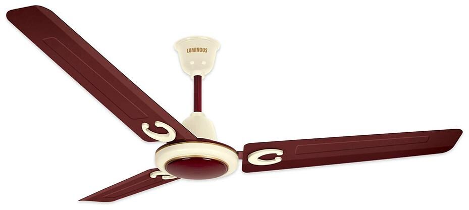 

Luminous Rapid Prime 1200mm Ceiling Fan (Beige Brown)
