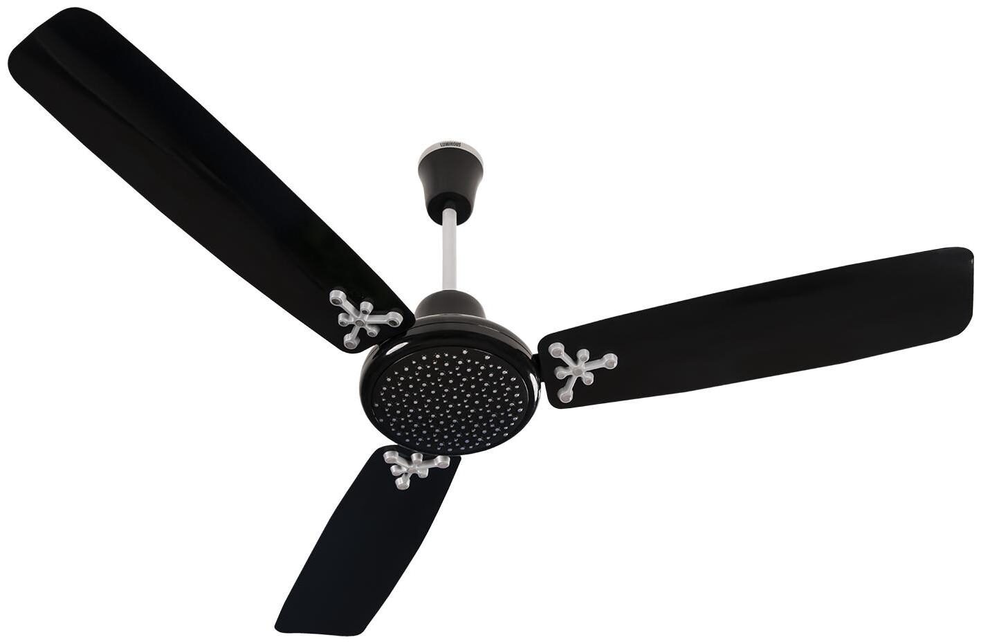 

Luminous Rio Novo 1200 mm Decorative Ceiling Fan ( Black Pack of 1 )