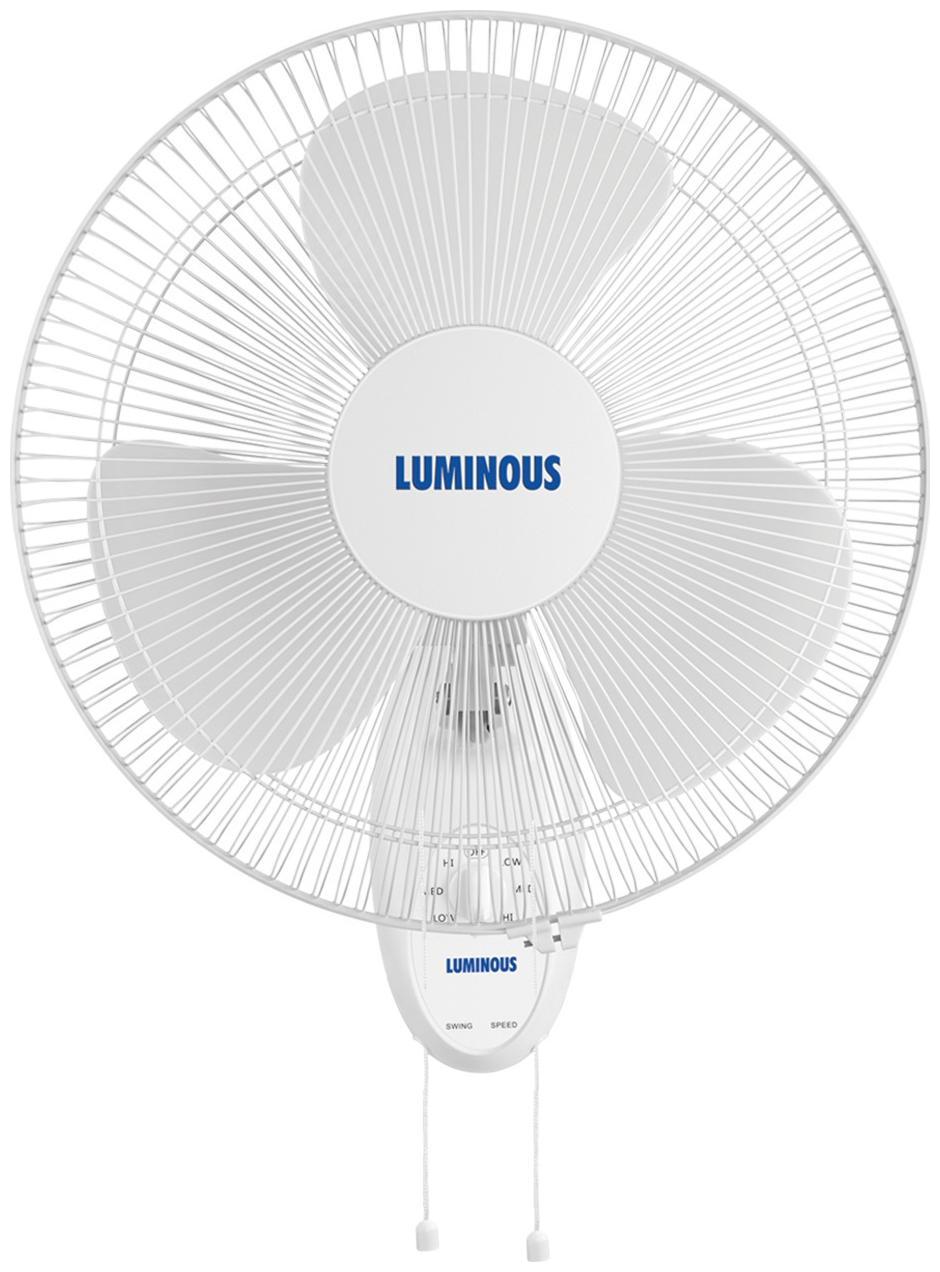 

Luminous SpeedPRIME 400 mm Standard Wall Fan ( White Pack of 1 )