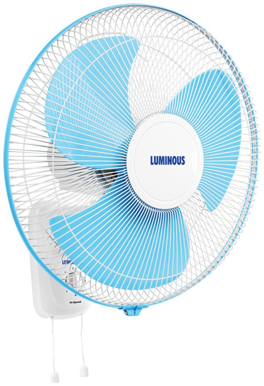 

Luminous Speed Max 400 mm Standard Wall Fan ( Blue Pack of 1 )