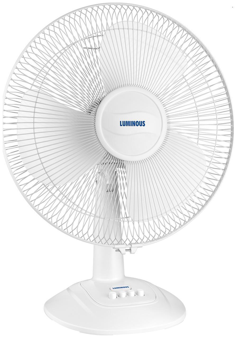 

Luminous SpeedPRO 400 mm Standard Table Fan ( White Pack of 1 )