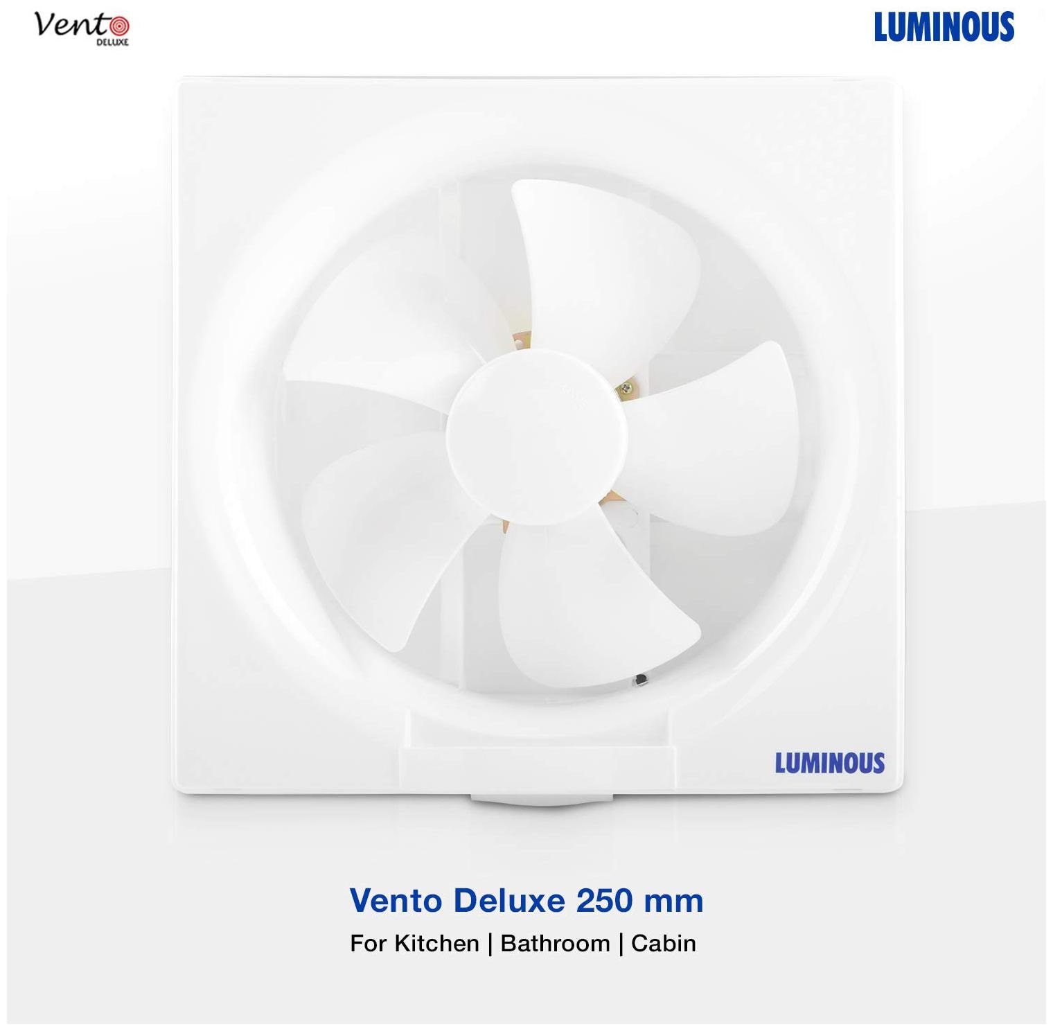 

Luminous VENTODELUXE 250 mm Ventilation Fan - White