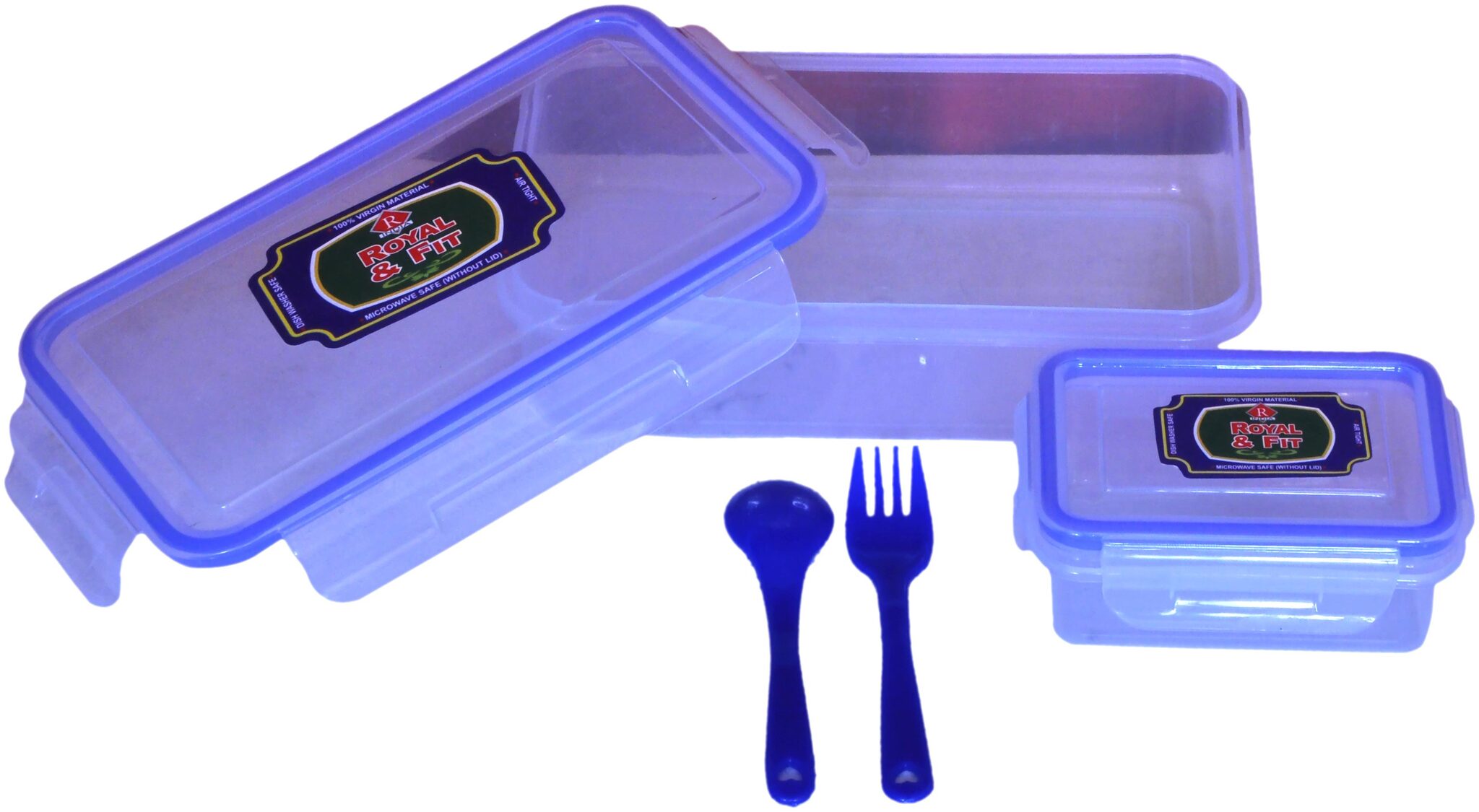 

VJ Blue Lunch box ( Set of 1 700 ml )