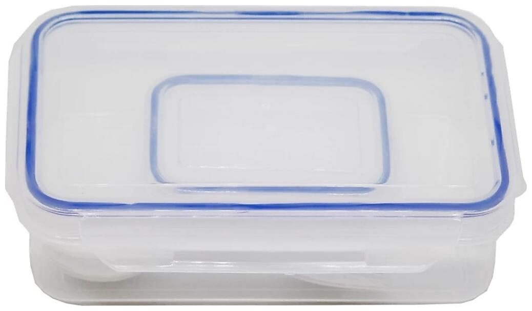 

GLUCKLICH Transparent Lunch box ( Set of 1 550 ml )
