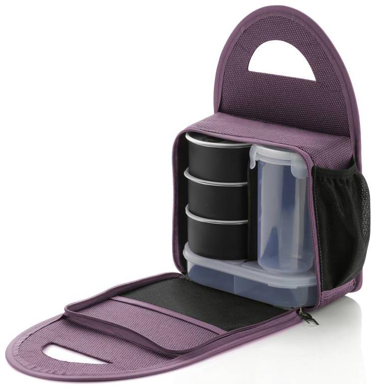 

SKYFLY 500 ml Purple Stainless steel Container Set - Set of 1