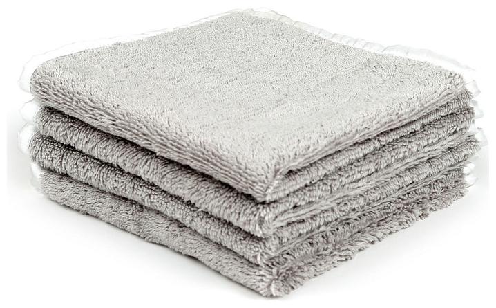 

LUSH BEYOND 500 GSM Cotton Face Towel ( 4 Pieces Grey )