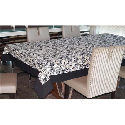 

Lushomes 6 Seater Ragular Coins Printed Table Cloth