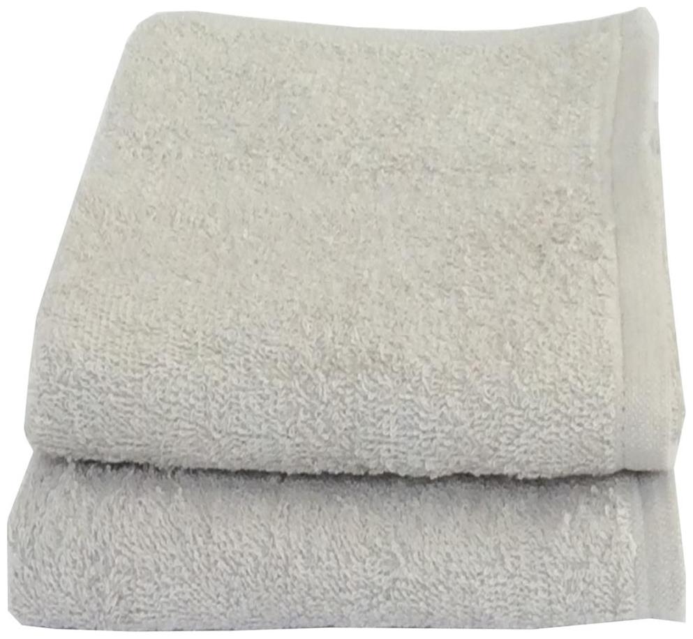 

Lushomes Cotton Light Grey Hand Towel Set (Pack of 2)